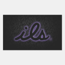 ils purp stickers