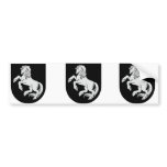 Ilukste gerb, Latvia Bumper Stickers