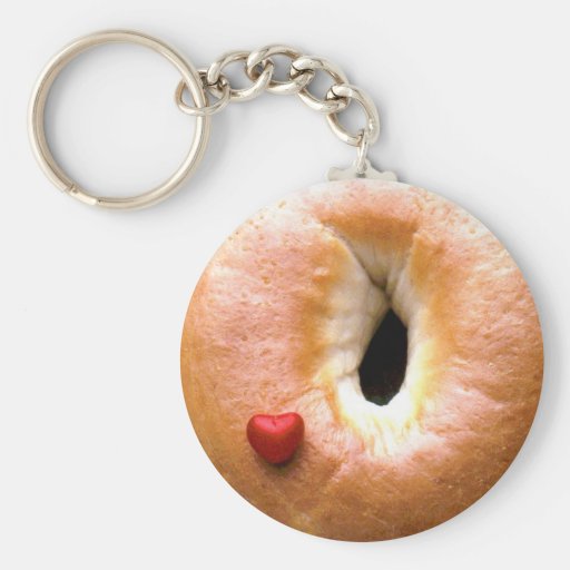 iluvbagels keychain