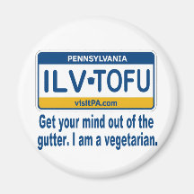 ILVTOFU PA REFRIGERATOR MAGNETS