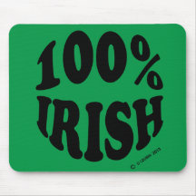 I'm 100% Irish Mousepad