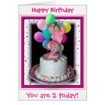 I'm 2! card