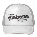 I'm a Alabama Girl, Flower, Ladies Baseball Cap Hat