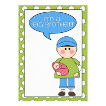 i'm a big brother (baby girl) announcement