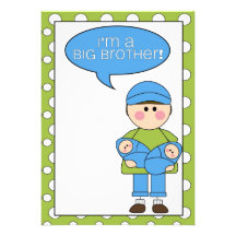 i'm a big brother (twin brothers) announcement