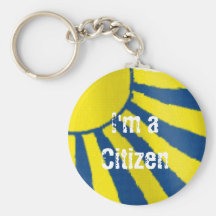 I'm a Citizen of Kemetia Key Chains