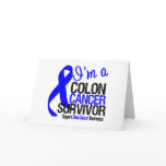 I'm a Colon Cancer Survivor Greeting Cards