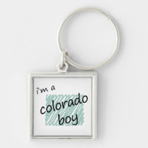 I'm a Colorado Boy Key Chain