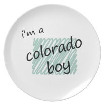 I'm a Colorado Boy Party Plates