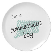 I'm a Connecticut Boy Plate