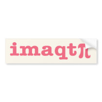 I'm a Cutie Pie Bumper Sticker