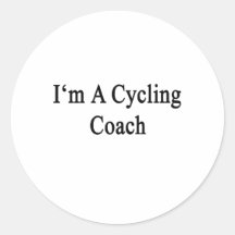 I'm A Cycling Coach Sticker
