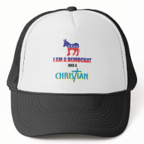 I'm a democrat and a Christian Hat