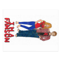 I'm a Fanson Postcard