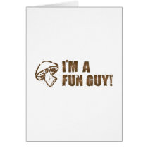 I'M A FUN GUY Mushroom Fungi Cards
