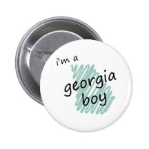 I'm a Georgia Boy Button