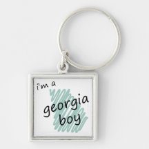I'm a Georgia Boy Key Chain