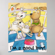 I'm a good boy! poster