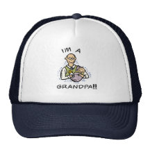 I'm a Grandpa T shirts and Gifts Mesh Hats