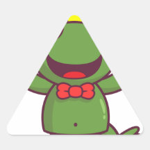 I'm a Green Frog Sticker
