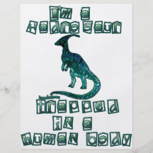 I'm a Hadrosaur Custom Flyer