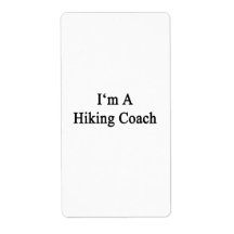 I'm A Hiking Coach Labels