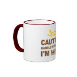 I'm a hot coffee mug