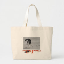 I'm A Joyful Springer Customize With Your Photo Tote Bags