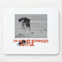 I'm A Joyful Springer Customize With Your Photo Mousepad