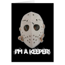 I'M A KEEPER! GREETING CARD