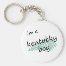 I'm a Kentucky Boy Keychains