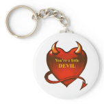I'm a little devil keychain