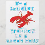 I'm a Lobster Full Colour Flyer