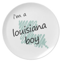 I'm a Louisiana Boy Dinner Plate