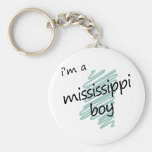 I'm a Mississippi Boy Keychain