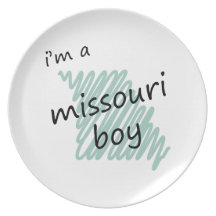 I'm a Missouri Boy Dinner Plate