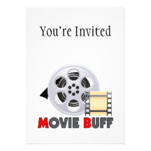 I'm A Movie Buff Invitations
