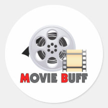 I'm A Movie Buff Stickers