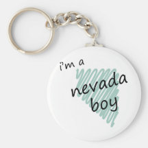 I'm a Nevada Boy Key Chain