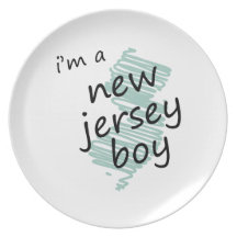 I'm a New Jersey Boy Dinner Plate