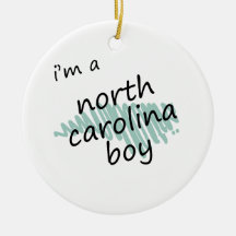 I'm a North Carolina Boy Ornament