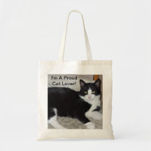 I'm A Proud Cat Lover Tote Bag
