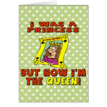 I'm A Queen 50th Birthday Party Invitations Greeting Card