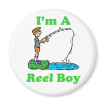 I'm A Reel Boy Magnet