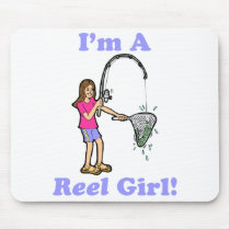 I'm A Reel Girl Mousepad
