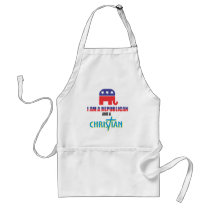 I'm a Republican and a Christian Apron