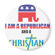 I'm a Republican and a Christian Magnet
