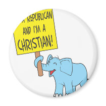 I'm a Republican and a Christian Magnet
