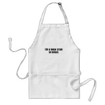 I'm A Rock Star in Israel Aprons