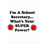 I'm a School Secretary Post Card